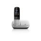 Philips S8A / 38 Digital Premium cordless phone (Mobile Link, HQ-Sound, ECO mode) black / silver (Accessories)