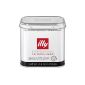 Illy Espresso Servings, dark roast, bowl with silver / black band, 18 pieces (1 x 125g) (Food & Beverage)