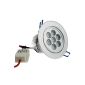 6 x 7W 630LM 2800K ~ 3000K Auralum Warm White LED Downlight Ceiling Light Ceiling Light Set Light Bulb Lamp Set