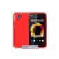 Clear Gel Case Red Sunset Wiko + Stylus + 3 Movies OFFERED (Electronics)