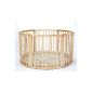 Round Playpen solid wood with a soft lining Ø 120cm SALE SALE (Baby Product)