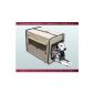 Collapsible dog cage / kennel Auto / Transport cottage / doghouse XL Beige (Misc.)