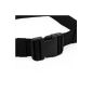 Tactical Belt Belt outdoor sports bike motorcycle safety guard Nylon Black (Miscellaneous)