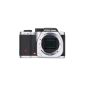 Pentax K-01 SLR Digital Camera (16 Megapixel, 7.6 cm (3 inch) screen, full HD video, image stabilized) body only silver / black (Electronics)
