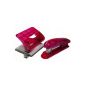 Idena III960007 - Büroset translucent red (Office supplies & stationery)