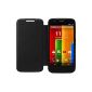 Shell Flip Case for Motorola Moto G 1st generation - Black (Wireless Phone Accessory)