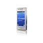 Sony Ericsson Xperia X8 Smartphone (3.2 MP, Android OS, aGPS, WiFi, 3.5mm jack plug) White / Blue (Electronics)