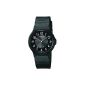 Casio - Vintage - MQ-24-1B3LLEF - Men Watch - Quartz Analog - Black Dial - Black Resin Bracelet (Watch)