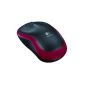 Logitech M185 Wireless Mouse Red (Accessories)