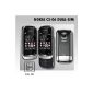 NOKIA C2-06 ​​Toch & type phone dual SIM Graphite - EU-Import (Menu languages ​​- German, English, Francais, Polski, Romana, Magyar) (Electronics)