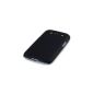 Samsung Galaxy S3 i9300 Rubberized HARDSKIN CASE IN BLACK, QUBITS Retailverpackung (Electronics)