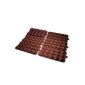 Set of 6 Trays Silicome Flexible Chocolate Ice Jelly Cooking Cooling - 90 Mussels By Curtzy TM (Kitchen)