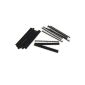 Stk 10x 2.54mm jack 40 pin pin header Streif Single Row Male and female pin header female connector (Electronics)