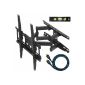 Wall Mount for Cheetah Mounts (APDAM3B) with Articulated Arm (33cm Extensions) for Flat Panel 20-49 