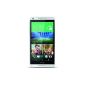 816 Smartphone HTC Desire unlocked 4G (Screen: 5.5 inch - 8 GB - Android 4.4 KitKat) White (Electronics)
