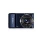 Samsung WB200F Smart Digital Camera (14.2 megapixels, 18x opt. Zoom, 7.6 cm (3 inch) LCD screen, image stabilization, WiFi) cobalt (Electronics)