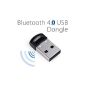 Avantree DG40S Bluetooth 4.0 USB Dongle Adapter Micro USB, low energy - for Windows 7, Windows 8, XP, Vista, supports Bluetooth A2DP stereo playback & EDR (Personal Computers)