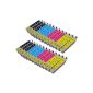 Pack 24 Cartridges Epson Compatible.  6 black, 6 cyan, 6 magenta, yellow 6, compatible with Epson Stylus D120, Stylus D78, Stylus D92, Stylus DX4000, DX4050 Stylus, Stylus DX4400, DX4450 Stylus, Stylus DX5000, DX5050 Stylus, Stylus DX6000, DX6050 Stylus, Stylus DX7000F, Stylus DX7400, DX7450 Stylus, Stylus DX8400, DX8450 Stylus, Stylus DX9400F, Stylus Office B40W, Stylus Office BX300F, Stylus Office BX310FN, Stylus Office BX600FW, Stylus Office BX610FW, Stylus S20, S21 Stylus, Stylus SX100, SX105 Stylus, Stylus SX110, Stylus SX115, SX200 Stylus, Stylus SX205, SX210 Stylus, Stylus SX215, SX218 Stylus, Stylus SX400, SX405 Stylus, Stylus SX405WiFi, Stylus SX410, SX415 Stylus, Stylus SX510W, SX515W Stylus, Stylus SX600FW, Stylus Compatible SX610FW.Cartouches.  INK JET printers.  T0711, T0712, T0713, T0714, T0891, T0892, T0893, T0894, TO711, TO712, TO713, TO714, TO891, TO892, TO893, TO894 © Ink Choice (Personal Computers)