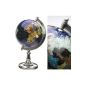 GEM globe handmade unique 43cm Globe Model ELECSA BL5250