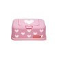 Feuchttüchter storage box Funkybox - pink with hearts (baby products)