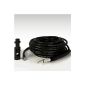 Flexible tip Ram pipe for high pressure cleaner black leads 15m (Miscellaneous)