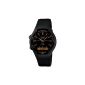 Casio - AW-90H-9EVES - Collection - Men's Watch - Quartz Analog - Digital - Black Dial - Black Resin Bracelet (Watch)