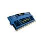 Corsair Vengeance Blue 8GB (2x4GB) DDR3 1600 MHz (PC3 12800) Desktop Memory (CMZ8GX3M2A1600C9B) (Personal Computers)