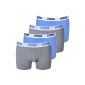 PUMA Men SOFTTOUCH Boxer Boxer briefs Pack of 4 gray / blue / gray / blue 417 - (Misc.) M