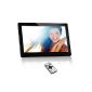 26,42cm (10.4 '') digital photo frame / photo frame in black for photo / picture / music / video / slide show, with a digital panel technology (electronics)