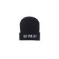 HolyPink TM - Cap Bonnet Unisex fashion at the Adult One Size Black Bad Hair Day (Apparel)