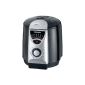 Severin FR 2408 Mini-fryer with fondue, black-silver / container 950 ml / 200 g Frittiermenge / 840 W (household goods)