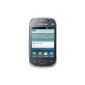 Samsung S3800 Mobile Phone REX 70 Compact Metal Grey (Electronics)