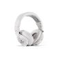 Auna Base On Ear DJ headphones with detachable cable (closed, foldable, soft padding, 15Hz-22kHz) White (Electronics)