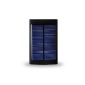 Solar 30000mAh Dual USB portable battery charger banqu-e power (Black) (Electronics)