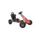 Ferbedo 008 733 - Go-Cart Air Racer ar-2, Red (Toy)
