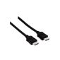 Connection cable HDMI plug - HDMI plug, 1.5 m (accessories)