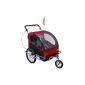 360 ° child carrier 2 in 1 bicycle trailer joggers 6 colors NEW (Baby Product)