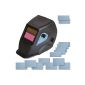 TecTake® automatic welding mask welding helmet + 14 spare glasses (Misc.)