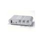 tinxi® Mini Hi-Fi Hi-Fi Stereo Audio Amplifier Amplifier for Auto Moto CD DVD Silver (Electronics)