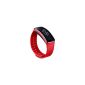 Samsung ETSR350BREGWW Basic Strap Bracelet for Samsung Galaxy Gear Fit red (Wireless Phone Accessory)