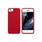 Vau Snap Case Slider - matte red - bipartite Hard Case for Apple iPhone 5 & iPhone 5S (Electronics)