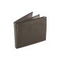 Rubre® VT 1015 XXL Men wallet genuine leather wallet 12 card slots, two bill compartments, coin compartment, 2 transparent compartments (Textiles)