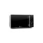 Klarstein TK23-Luminance-Prime microwave / 700 W microwave and 900 W Grill Power / 20L oven / compact microwave oven with grill / black (Misc.)