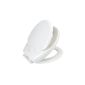 Reviews Wenko 110003100 toilet seat white family gradual descent