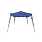 Garden arbor Pavilion - folding (quick mounting) - Blue - 3 x 3 m - with carrying bag - VARIOUS COLORS