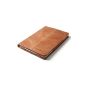 boriyuan Real Leather Case for Amazon Kindle Paperwhite 2014 2013 2012 Protective Skin Cover Case Real Leather Case Cover with Sleep / Wake Smart Cover Function in Book Style (Brown)