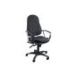 Topstar 9020AG22 office swivel chair Trend SY 10 anthracite, with armrests (household goods)