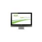 Acer Aspire Z3-615 All-in-One 58.4 cm (23 inches) Desktop PC (Intel Core i5 4460T, 1.9GHz, 4GB RAM, 1TB HDD, NVIDIA GeForce GT840M, DVD, Win 8.1) silver / black ( Personal Computers)