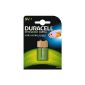 Duracell - Rechargeable battery - 9V x 1 - (6LR61) (Health and Beauty)