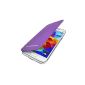 gada - Samsung Galaxy S5 Mini G800 - Very nice Flip Back Cover Case Case - Purple (Electronics)